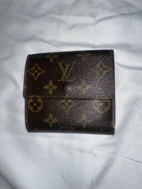 Louis Vuitton Monogram Small Fold Wallet - Brown and Gold Motif